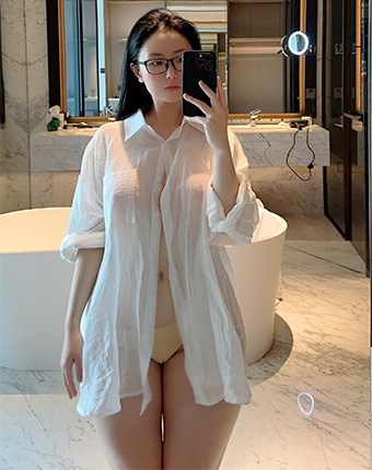 俏妞qiaoniuTT  #VIP付费贴# 男友衬衫 2月20日 [20P-70M]